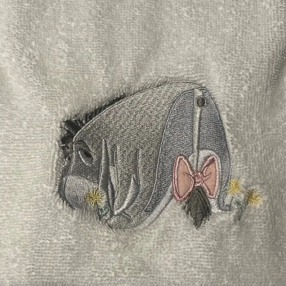 Disney Winnie the Pooh Washrag and Hand Towel Set & Figurine